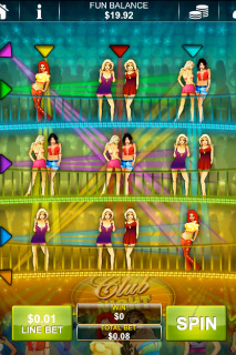 Club Night Mobile Slot Screenshot
