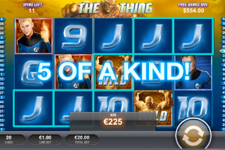 Fantastic Four Mobile Slot 5 of a Kind