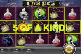 Halloween Fortune 5 of a Kind