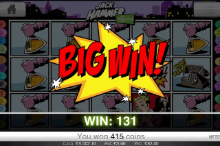 Jack Hammer Mobile Slot Big Win