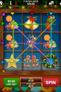 Santa's Gift Mobile Slot Screenshot