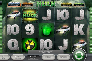 The Incredible Hulk Mobile Slot Screenshot