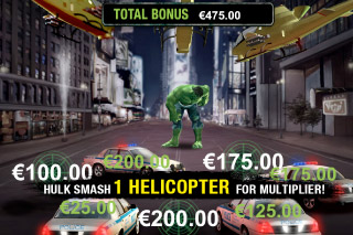 The Incredible Hulk Smash Bonus