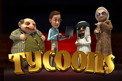 Tycoons Mobile Slot Logo