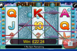 Dolphin Reef Mobile Slot Win
