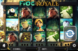 Frog Royale Mobile Slot Screenshot