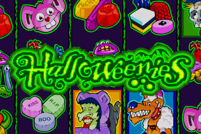 Halloweenies Mobile Slot Logo