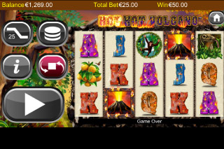 Hot Hot Volcano Mobile Slot Win