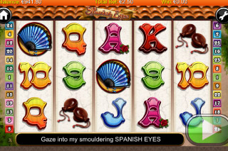 Spanish Eyes Mobile Slot Screenshot