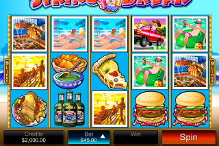 Spring Break Mobile Slot Screenshot