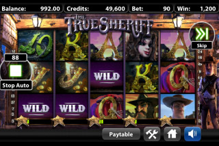 The True Sheriff Mobile Slot Bonus