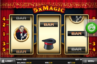 5xMagic Mobile Slot Screenshot