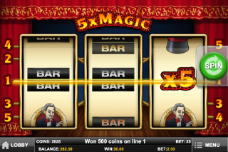 5xMagic Mobile Slot Win