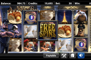 A Night In Paris Free Spins