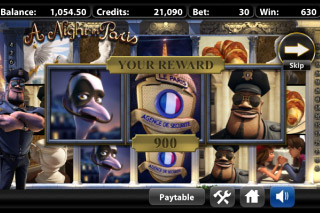 A Night In Paris Instant Win