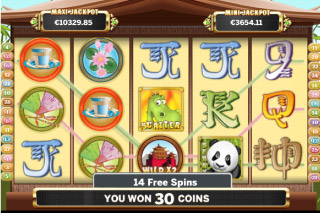 Benny the Panda Mobile Slot Free Spins