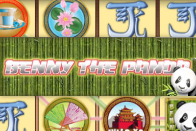 Benny the Panda Mobile Slot Logo