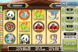 Benny the Panda Mobile Slot Screenshot