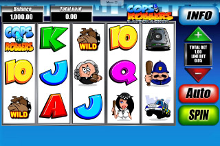 Cops N Robbers Mobile Slot Screenshot