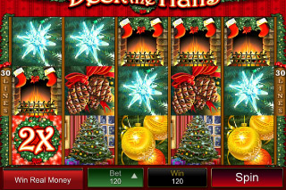 Deck the Halls Mobile Slot Screenshot