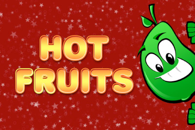 Hot Fruits Mobile Slot Logo