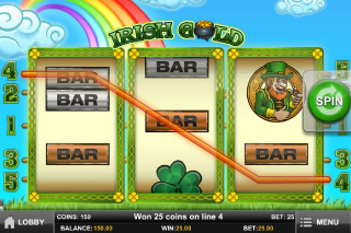 Irish Gold Mobile Slot Win