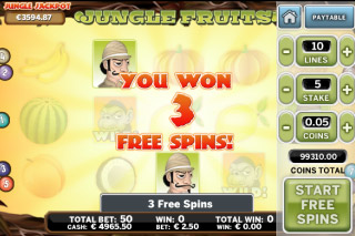 Jungle Fruits Mobile Slot Free Spins