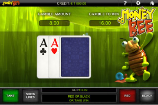 Money Bee Mobile Slot Gamble Feature