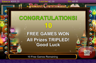 Potion Commotion Mobile Slot Free Spins