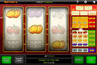 Seven's Mobile Slot Win
