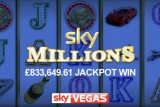 Sky Millions Mobile Slot Jackpot Win at Sky Vegas Mobile Casino