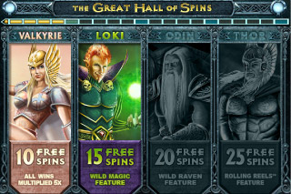 Thunderstruck II The Great Hall of Spins