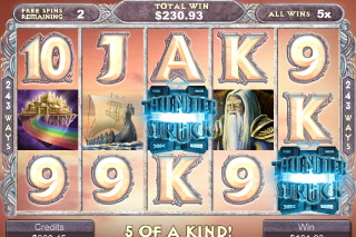 Thunderstruck II Mobile Slot Valkyrie Free Spins