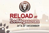 Get 24% - 25% Back this Christmas at Leo Vegas Mobile Casino