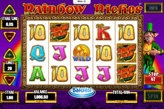 Rainbow Riches Mobile Slot Screenshot