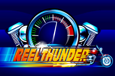 Reel Thunder Mobile Slot Logo