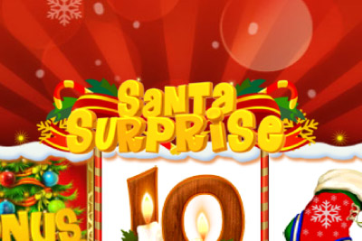 Santa Surprise Mobile Slot Logo