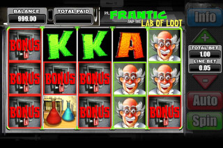 Dr Frantic Mobile Slot Sticky Wins