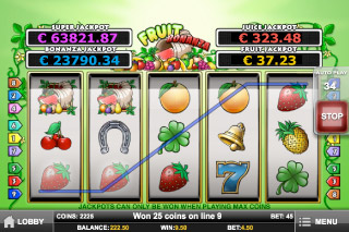 Fruit Bonanza Mobile Slot Win