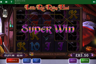 Little Red Riding Hood Mobile Slot Super Win