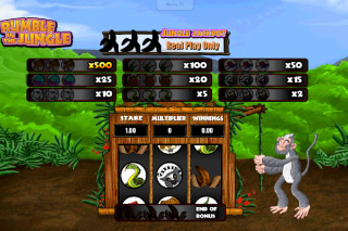 Rumble in the Jungle Mobile Slot Monkey Bonus
