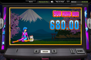 Super Graphics Upside Down Mobile Slot Win