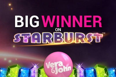 Niklas Wins Big on Starburst Slot at Vera&John Casino