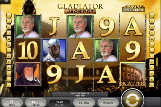 Gladiator Jackpot Mobile Slot Screenshot