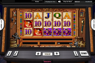 Pirate Radio Mobile Slot Screenshot