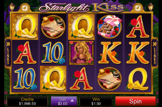 Starlight Kiss Mobile Slot Screenshot