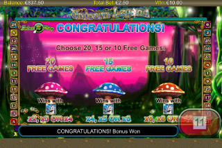 Unicorn Legend Mobile Slot Free Spins