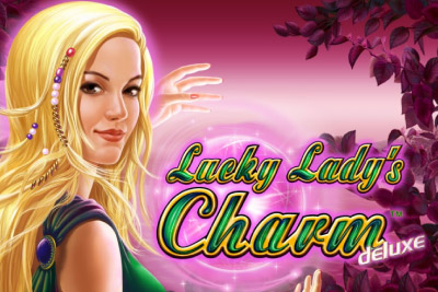 Lady Lucky's Charm Mobile Slot Logo