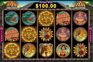 Mayan Princess Mobile Slot Free Spins
