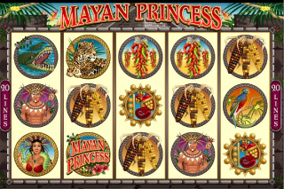 Mayan Princess Mobile Slot Screenshot